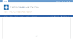 Desktop Screenshot of firstpresevanston.org